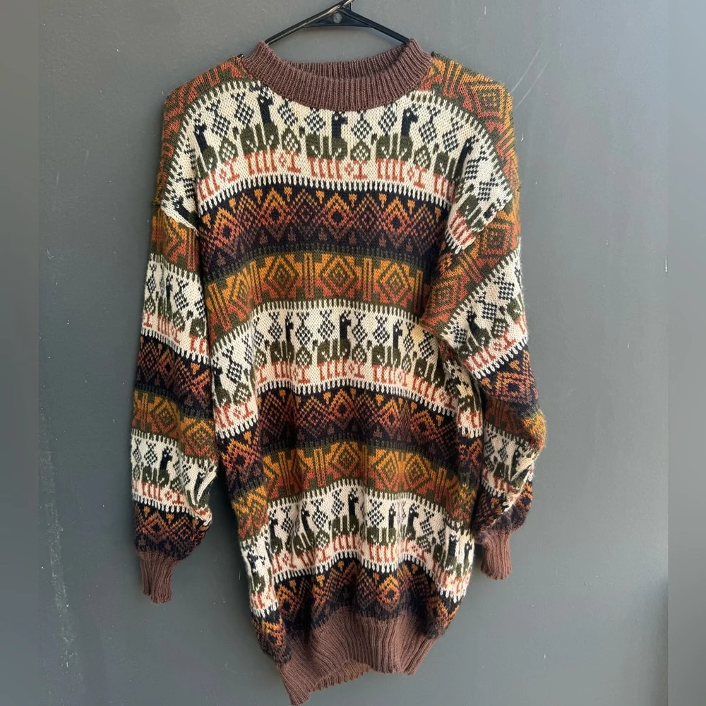 No tag llama knit sweater - Picture 4 of 4